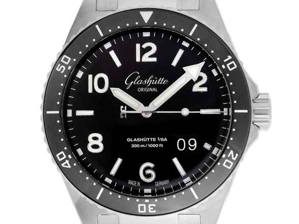  Glashütte Original SeaQ Panoramadatum Panorama Date Ref.1-36-13-01-80-70 2026 Full Set Ungetragen SeaQ Panorama Date 