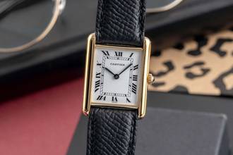 Thumbnail von Cartier Tank Louis Cartier LM 18k (0,750) Gold Medium Size Ref. W1512856 88105