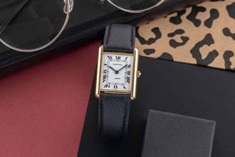 Thumbnail von Cartier Tank Louis Cartier LM 18k (0,750) Gold Medium Size Ref. W1512856 88105