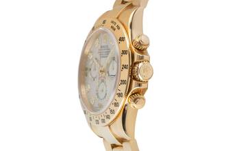 Thumbnail von Rolex Daytona Chronograph 18k Gold MOP Diamond Dial Ref. 116528 B&P 2014 LC100