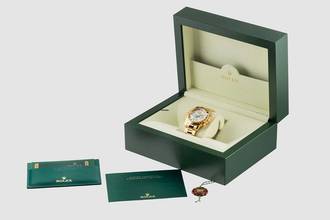 Thumbnail von Rolex Daytona Chronograph 18k Gold MOP Diamond Dial Ref. 116528 B&P 2014 LC100