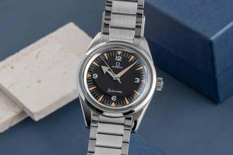 Thumbnail von Omega Seamaster Railmaster Stahl Automatik Herrenuhr Ref. 220.10.38.20.01.002 B&P 2019