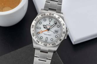 Thumbnail von Rolex Explorer II Automatik Edelstahl Herrenuhr Ref. 226570 Box & Papiere 2024