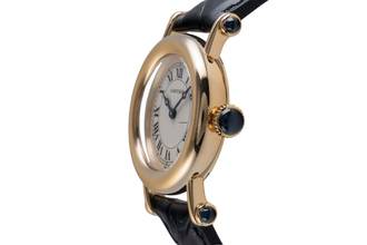 Thumbnail von Cartier Diabolo 18k (0,750) Gold Quarz Damenuhr Ref. W1515856