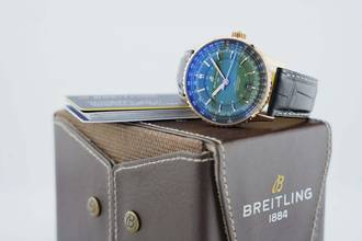 Thumbnail von Breitling Navitimer GMT 41MM - Green Dial - Rose Gold R32310 2024