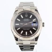 Thumbnail von Rolex Datejust II Ref.116334//Black Dial/Stahl/Weissgold//#KS