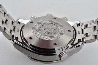 Thumbnail von Omega Seamaster Diver 300 M Professional Chronograph 2599.80 Blue Bezel