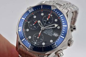 Thumbnail von Omega Seamaster Diver 300 M Professional Chronograph 2599.80 Blue Bezel