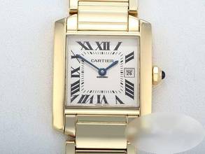 Thumbnail von Cartier Tank Française Gelbgold 750 Lady Damen 18kt Yellow Gold