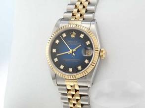 Thumbnail von Rolex Datejust 31 31mm Medium 68273 Stahl Gelbgold 750 Diamanten Automatik Stainless Steel 18kt Yellow Gold Jubilé-band Chronometer Oyster