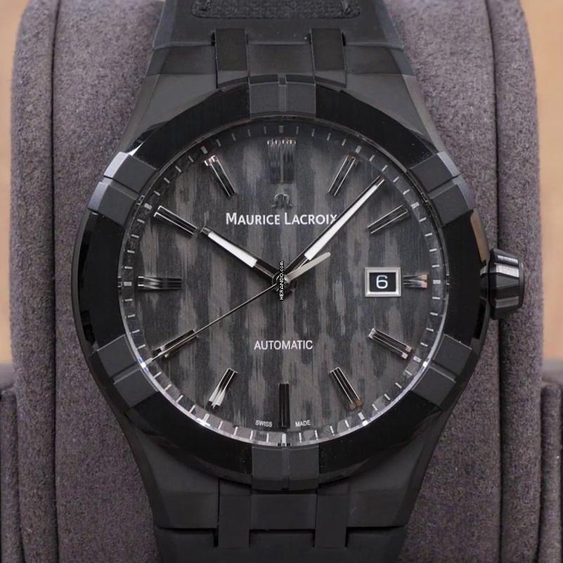 Maurice Lacroix AIKON Automático Fecha 43mm NUEVO SET COMPLETO