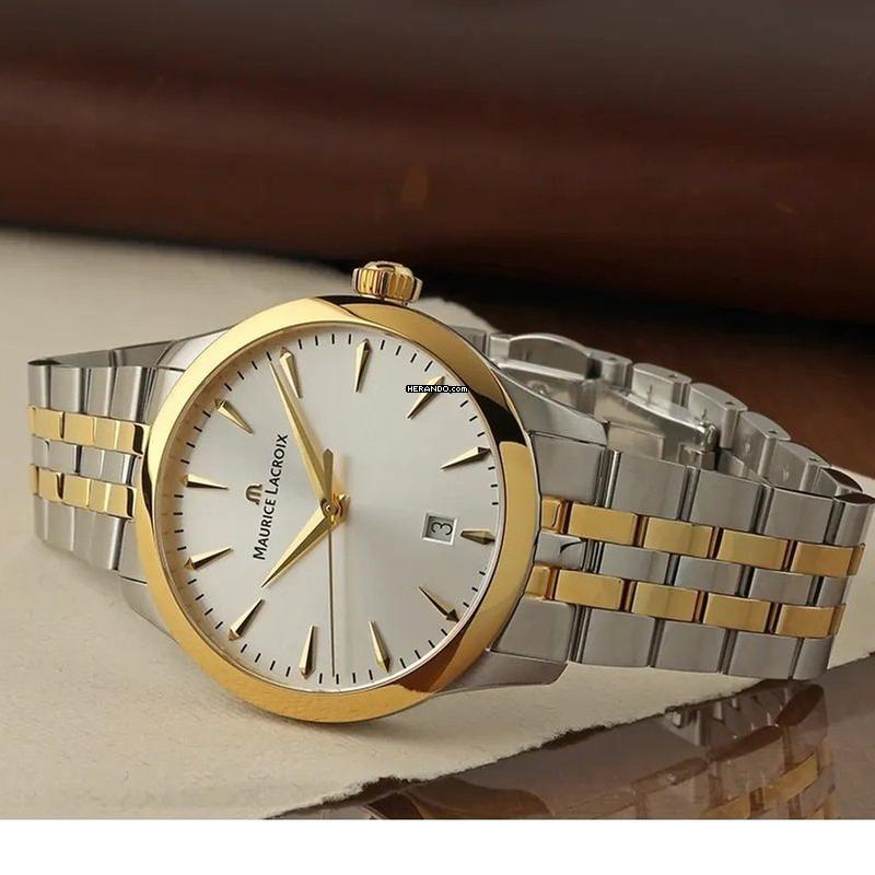 Maurice Lacroix 1975 QUARTZ DUOTONE 39MM НОВЫЙ ПОЛНЫЙ комплект