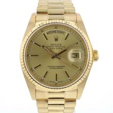 Thumbnail von Rolex Day-Date 36 Yellow Gold Stick Dial