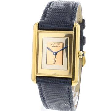 Cartier Tank Vermeil Must Vermeil Trinity Dial