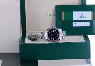 Thumbnail von Rolex Datejust 41 Black Stick Dial B+P 126300 Automatic schwarz Top