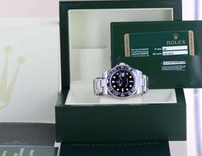 Thumbnail von Rolex GMT-Master II 116710LN Oysterband Keramik Stahl Top B+P