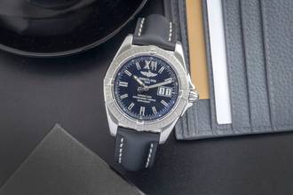 Thumbnail von Breitling Cockpit Galatic Big Date Edelstahl Automatik Herrenuhr Ref. A49350 Klassiker
