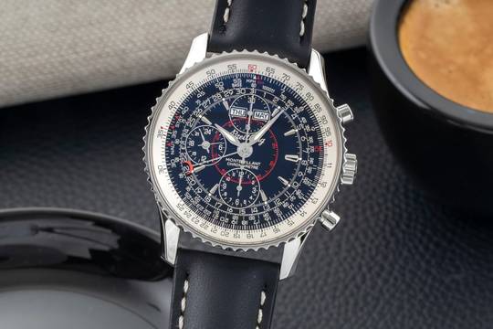 Breitling Montbrillant Datora Chronograph Stahl Automatik Ref. A21330