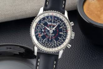 Thumbnail von Breitling Montbrillant Datora Chronograph Stahl Automatik Ref. A21330