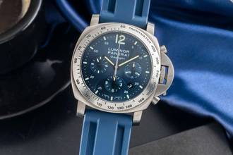 Thumbnail von Panerai Luminor Chrono Daylight Chronograph Titan Automatik Herrenuhr PAM00326