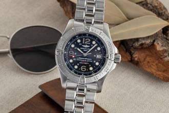 Thumbnail von Breitling Superocean Steelfish Chronometre 2000M Steelfish Stahl Automatik Ref. A17390 B&P