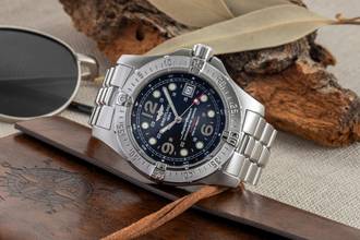 Thumbnail von Breitling Superocean Steelfish Chronometre 2000M Steelfish Stahl Automatik Ref. A17390 B&P