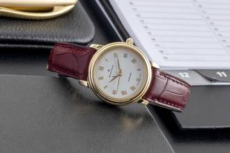 Thumbnail von Blancpain Villeret Lady 18K Gold Automatik Damenuhr Ref. 0096-1418-58 Box
