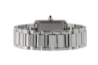 Thumbnail von Cartier Tank Must de Cartier Small Lady Stahl Damenuhr Ref. WSTA0051 Klassiker