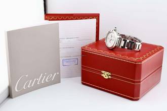 Thumbnail von Cartier Pasha 42mm - Chronograph - Steel - W31085M7