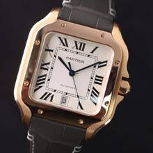 Thumbnail von Cartier Santos Large Rose Gold Automatic