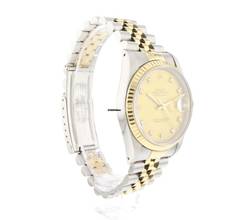Thumbnail von Rolex Datejust 36 Steel Gold Jubilee Fluted Champagne Diamond Dial