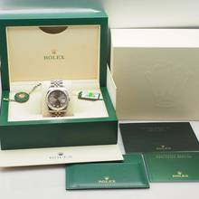 Thumbnail von Rolex Datejust 36 Diamonds 116231 Stahl RoséGold 18k/750 Box+docs Ungetragen verklebt!