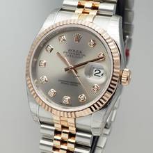 Thumbnail von Rolex Datejust 36 Diamonds 116231 Stahl RoséGold 18k/750 Box+docs Ungetragen verklebt!