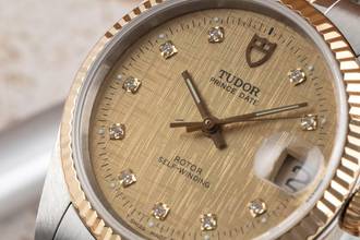 Thumbnail von Tudor Prince Date Stahl / Gold Diamanten Automatik Ref. 74033