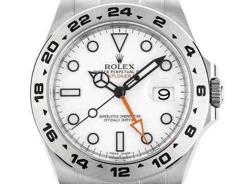 Rolex Explorer II Ref.216570 2020 Full Set wie Neu Vintage Explorer II