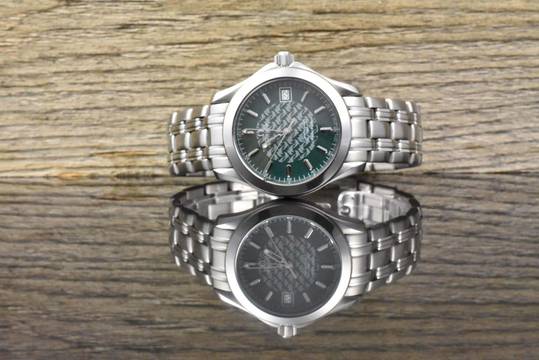 Omega Seamaster 120 M Jacques Mayol Limited Edition Green Dial - Vintage B&P