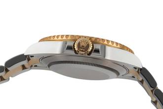 Thumbnail von Rolex Submariner Date acier / or Bluesy réf. 116613LB boîte et papiers 2015