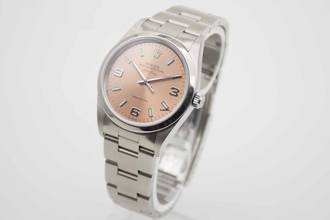 Thumbnail von Rolex Air King 14000M Pink idealne LC100 Pełny zestaw F-seria z pierwszej ręki