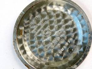 Thumbnail von IWC de cuerda manual 33,5 mm acero diseño Bauhaus vintage