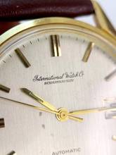 Thumbnail von IWC Classic Vintage Automatic Automatico Oro Massiccio Quadrante Linen cal 8541 ref 810A 810A