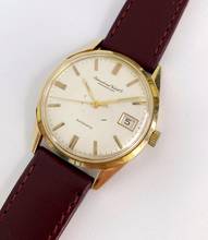 Thumbnail von IWC Classic Vintage Automatic Automatico Oro Massiccio Quadrante Linen cal 8541 ref 810A 810A