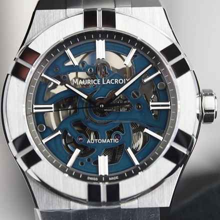 Maurice Lacroix AIKON Otomatik İskelet YENİ TAM SET