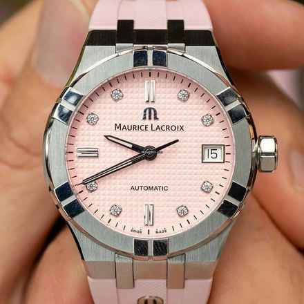 Maurice Lacroix AIKON Elmaslar Otomatik 35 Mm YENİ TAM SET