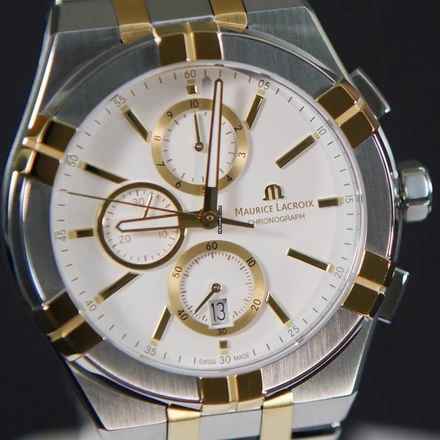 Maurice Lacroix AIKON QUARTZ CHRONOGRAPH YENİ TAM SET