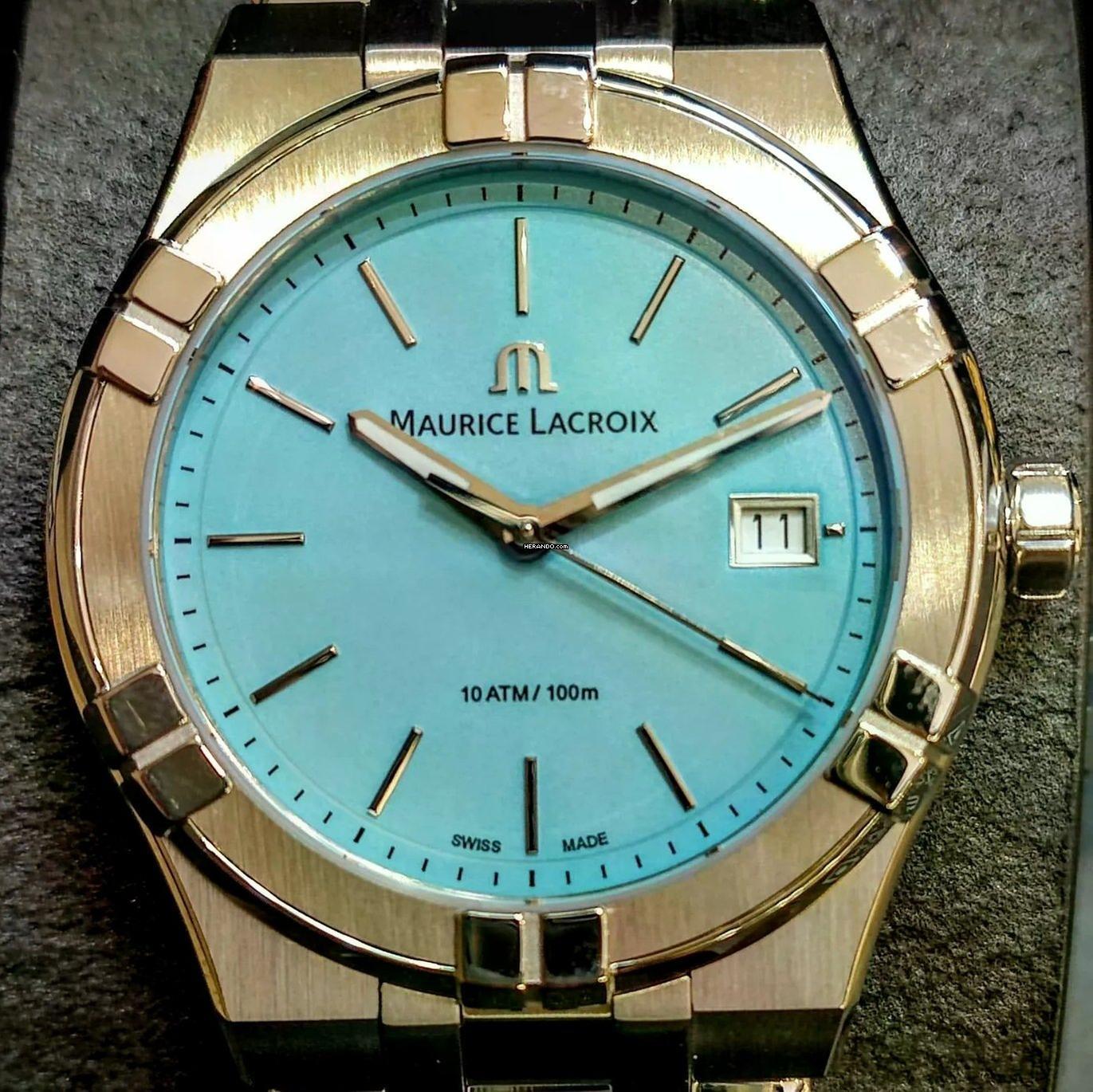 Maurice Lacroix AIKON Quartz Colours Edition NEW FULL SET