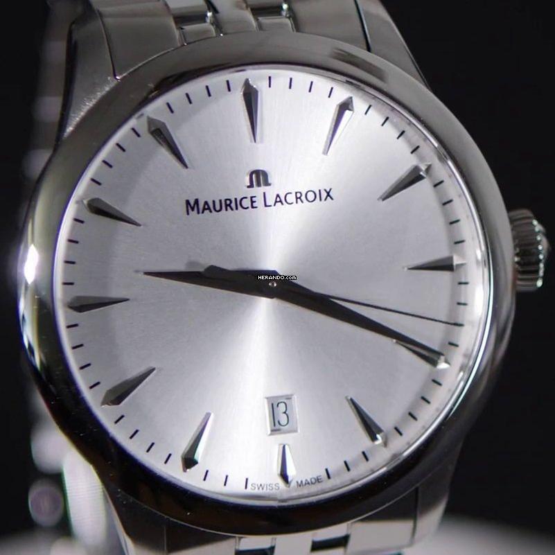 Maurice Lacroix 1975 QUARTZ 39MM NIEUW VOLLEDIGE SET