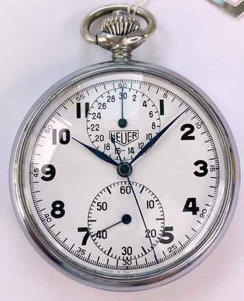 Bu Yıl Vintage Cep Saati, Chronograph Çelik 52mm Cep Saati, Çelik Cep Saati