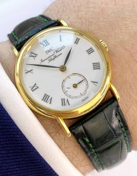 IWC Portofino Handaufzug Lady 31mm Vollgold Solid Gold Handwinding Handaufzug 2532 2532