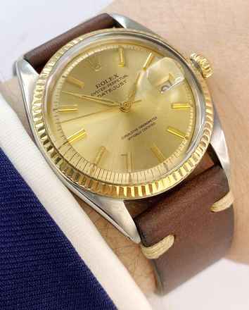 Rolex Datejust 36 Büyük Datejust 36mm ref 1601 Vintage 36mm 1964 yılına kadar uzanıyor Tritium 1601