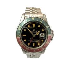  Rolex GMT-Master 1675 Edelstahl ca. 1966 Glossy Gilt Dial Long E 
